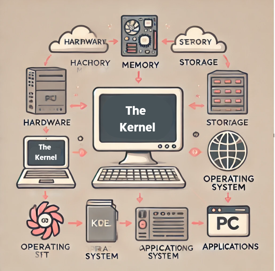kernel diagram made by chatgpt